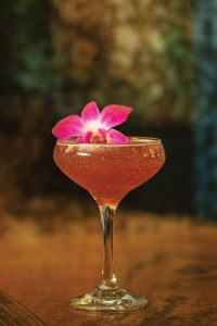 Make Me Blush cocktail. Photo by AJ Shorter Photography