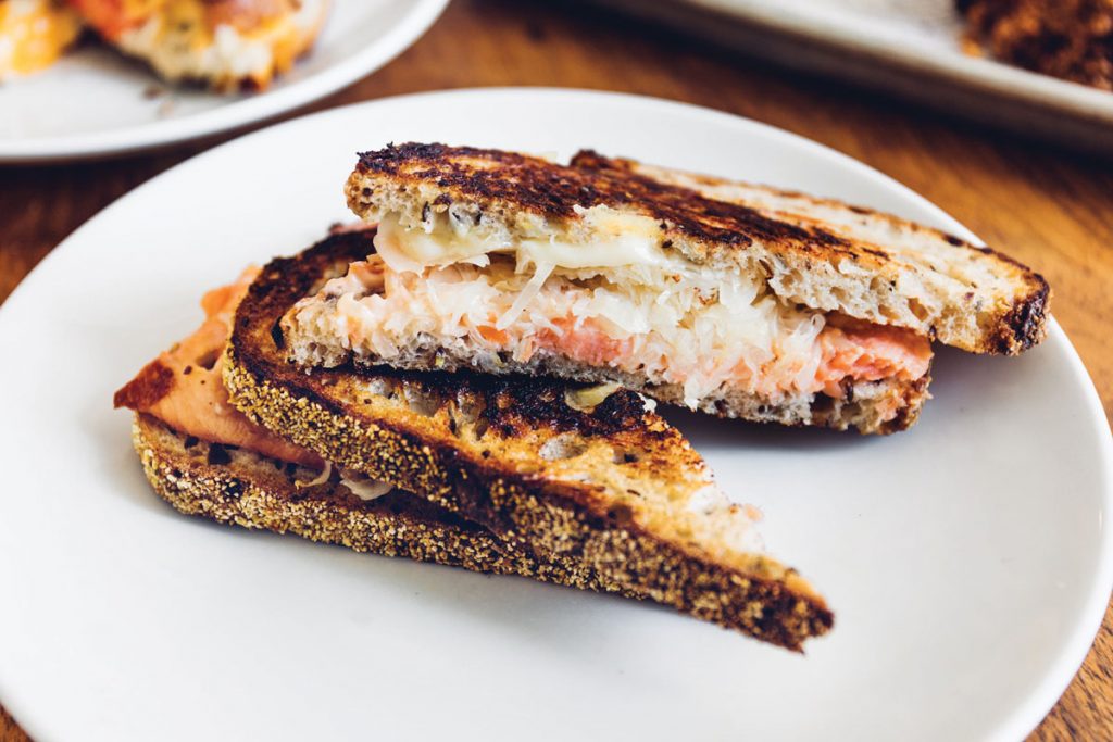 Zak the Baker's Salmon Reuben