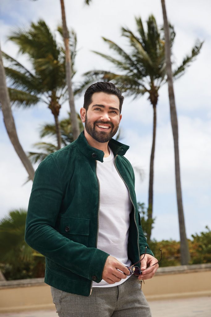 Actor Jesse Metcalfe on Miami Beach. Photo by Tolga Kavut