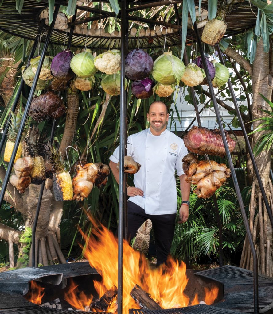 Chef Sebastián Benítez. Photography by Jerry Rabinowitz