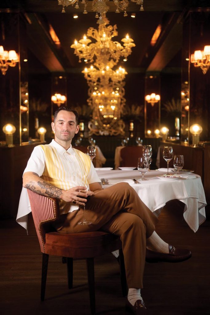 Chef Mario Carbone of Carbone. Photo courtesy of Major Food Group