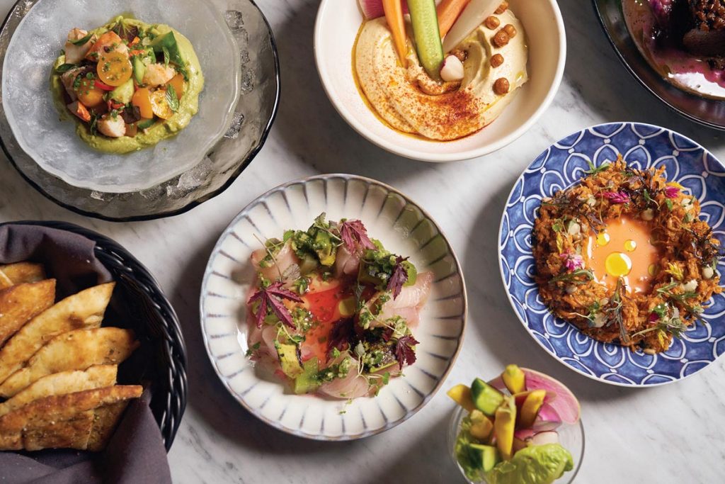 Indulge in Aba’s signature dishes. Photo by Ruben Cabrera