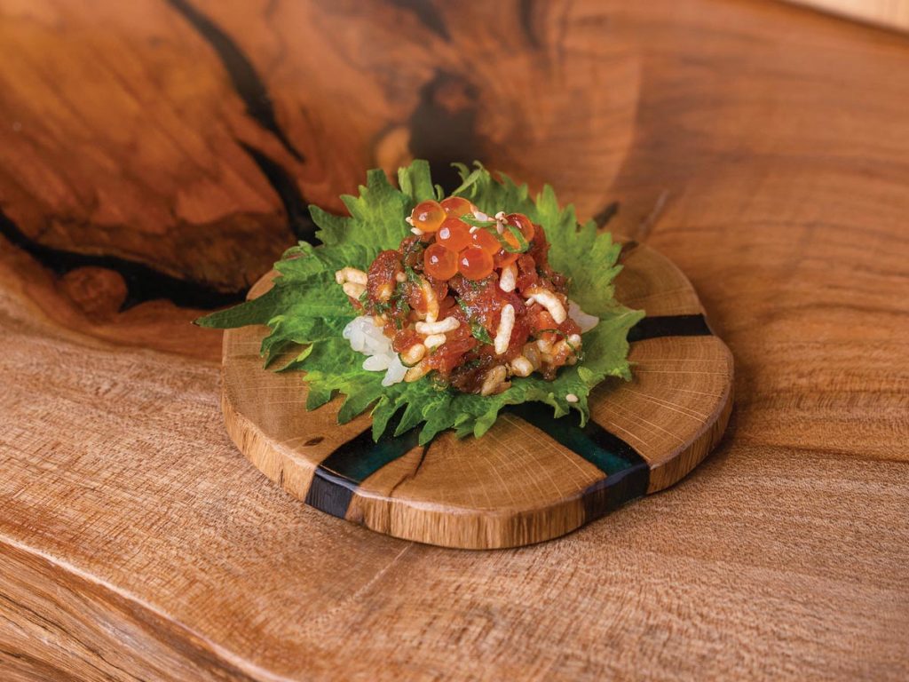 Sushi Bar tartare. Photo by Liam Brown
