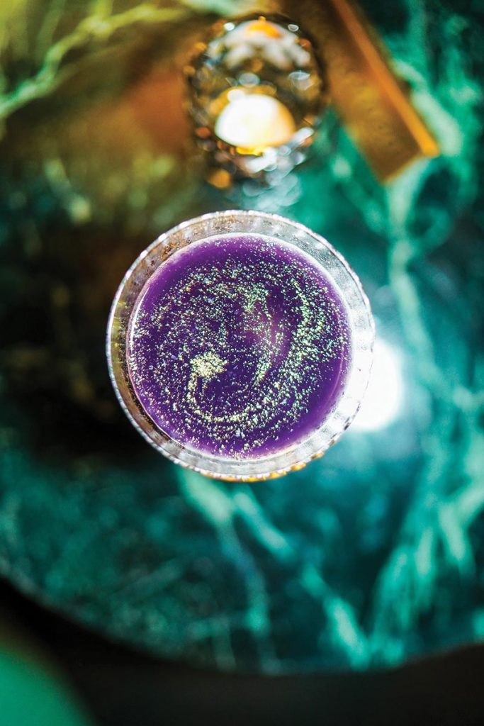 Ziggy Stardust cocktail at Dirty French. Photo courtesy Major Food Group
