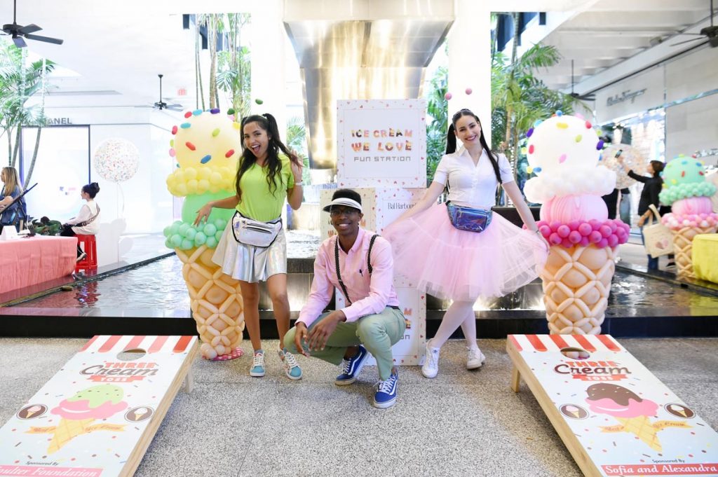 Bal Harbour Shops and Bal Harbour Village will host the fifth annual Ice Cream We Love event May 20-21. Photo courtesy Bal Harbour Shops