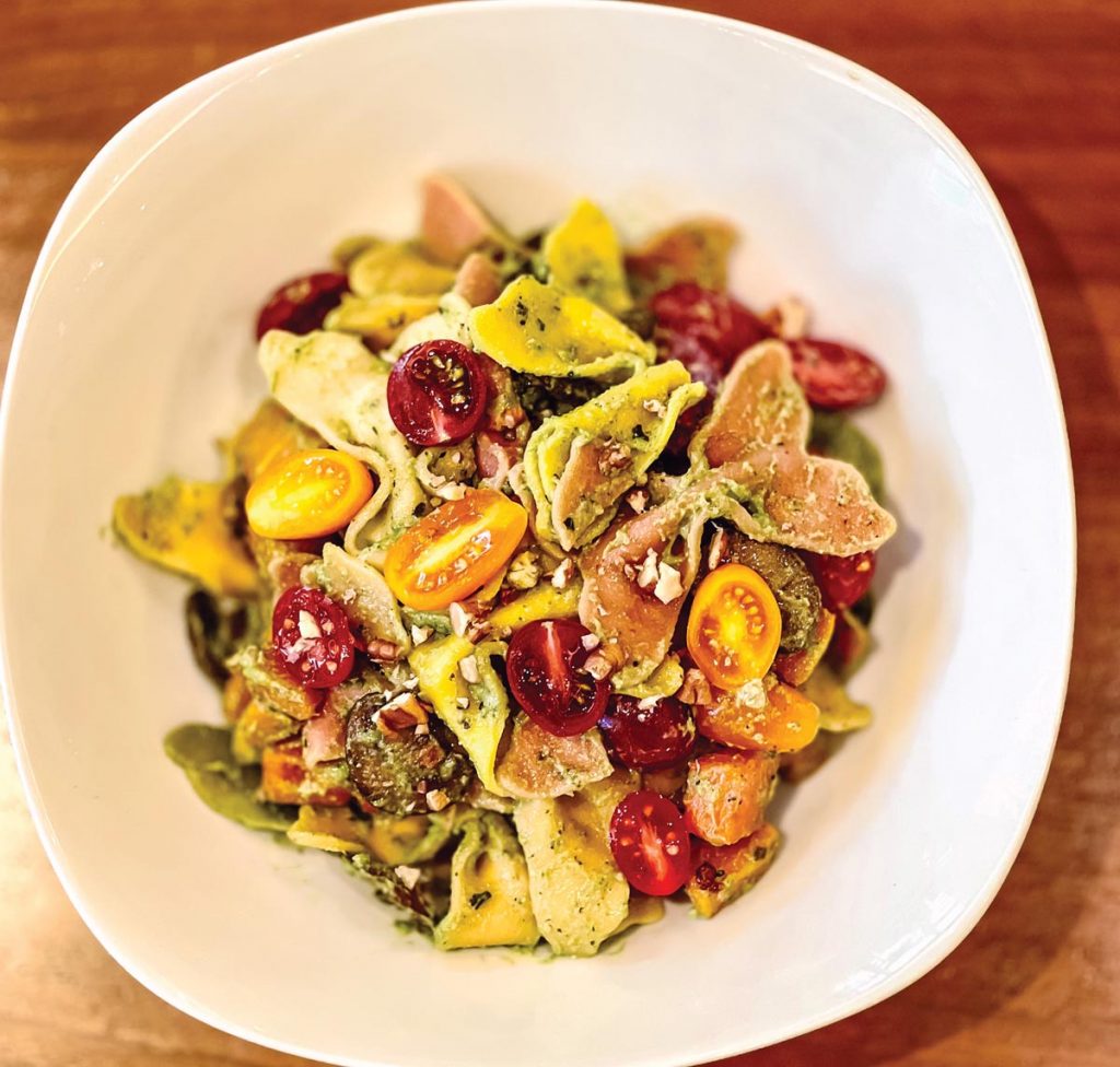 Butternut Squash Pesto Pasta by Anuella Alexandre