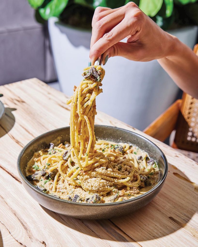 Carbonara at Planta