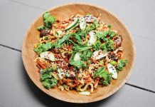Make SoBe Vegan’s Hot Thai Noodles SoBe Vegan's hot Thai noodles. Photo by SoBe Vegan
