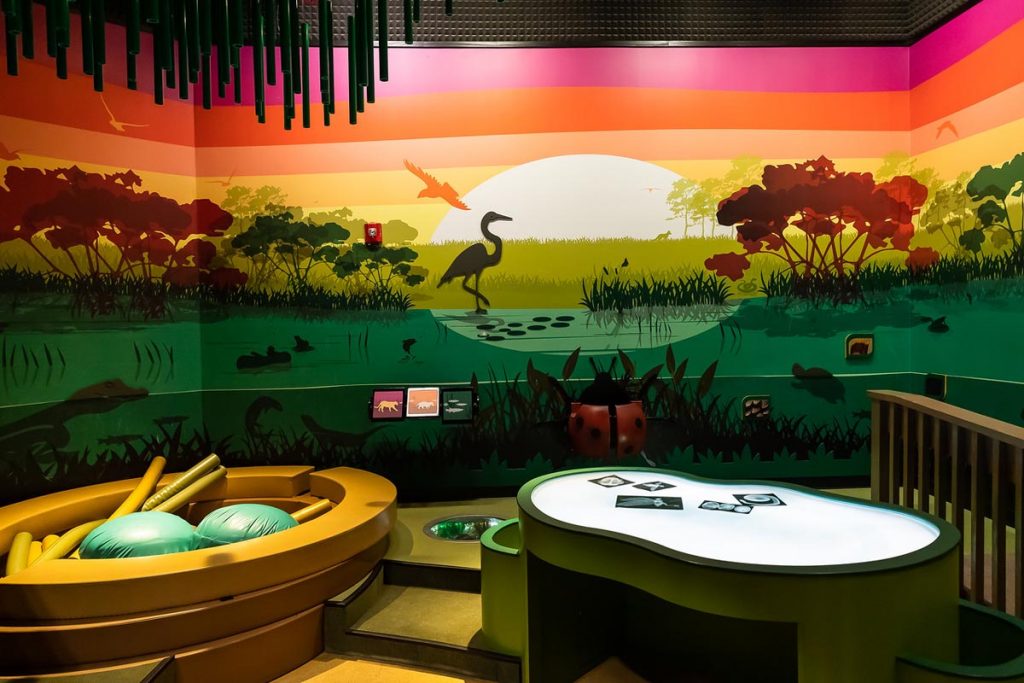 The Everglades Room at Miami Children's Museum. Photo by Jason Koerner Photography