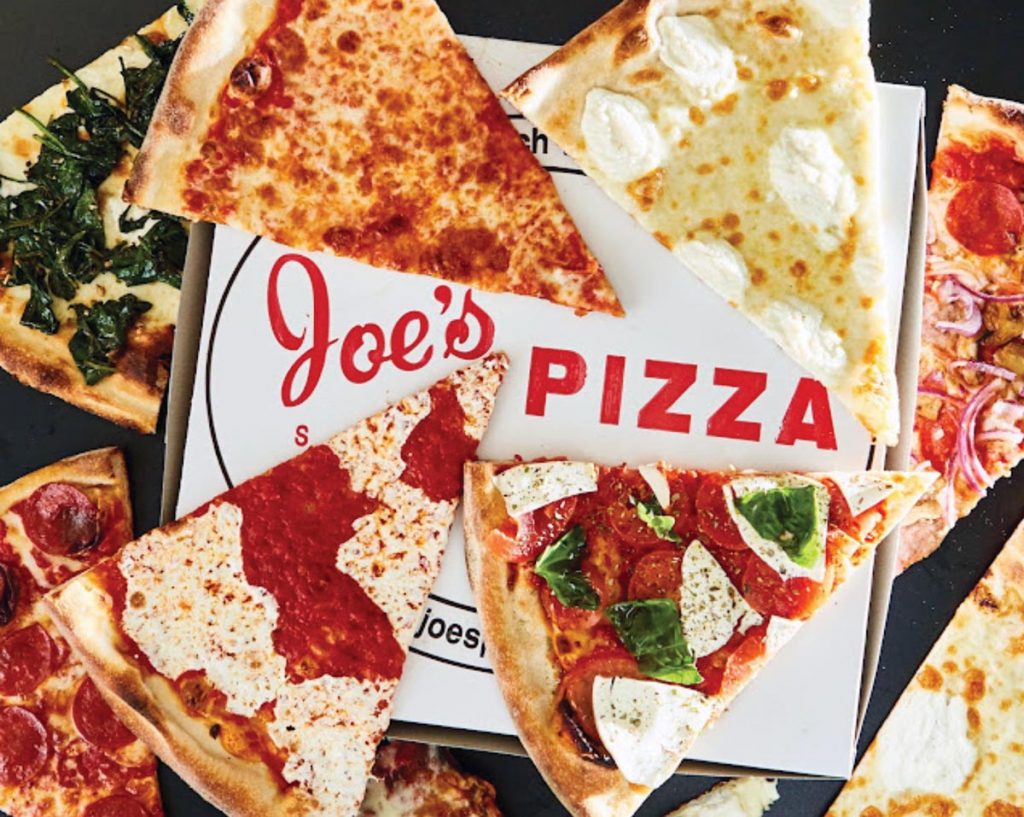 Photo courtesy of Joe's Pizza NYC