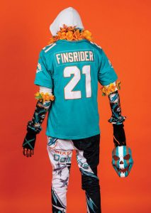 Fins Rider aka Corey Sturgis. Photo by Steven Martine