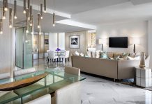 Indulge in “Florida Girls Weekend” at The St. Regis Bal Harbour Living room in the Ocean Palace. Photo courtesy of The St. Regis Bal Harbour Resort