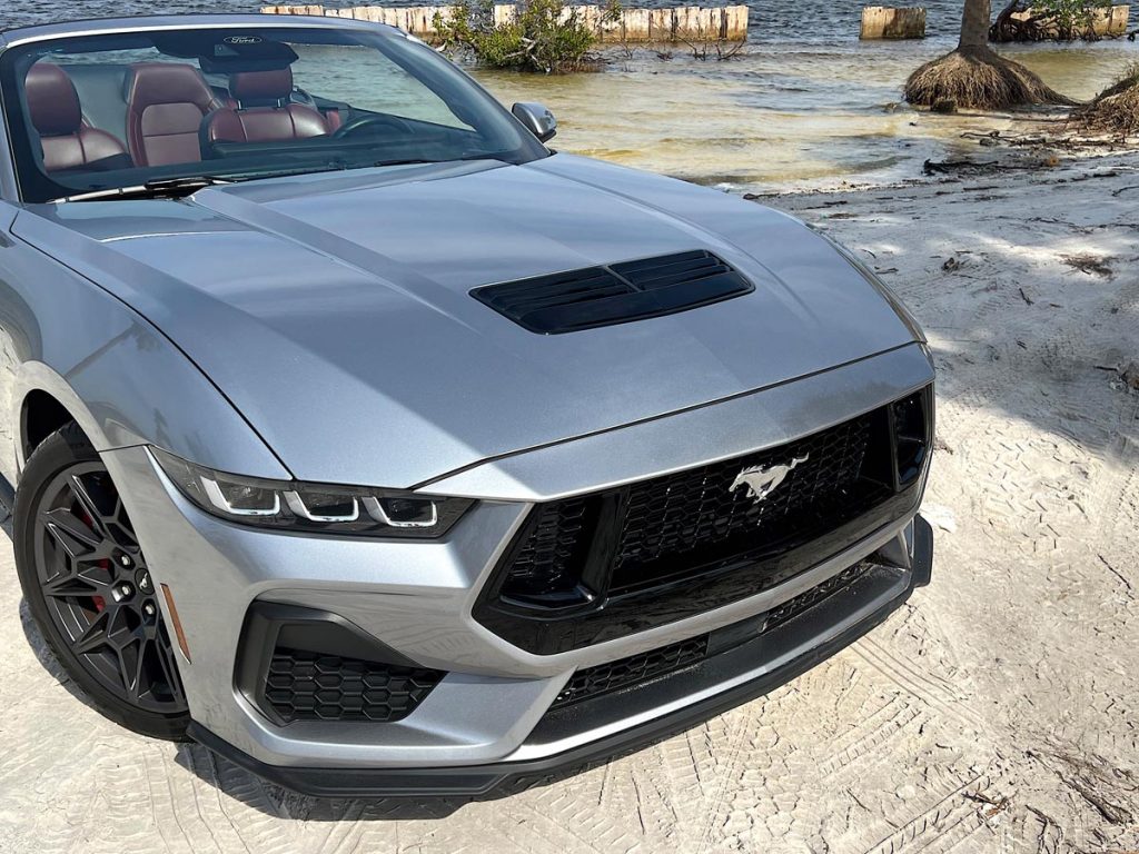 Enjoy the muscle-car feel built into this latest, seventh-generation Mustang. Photo by Howard Walker