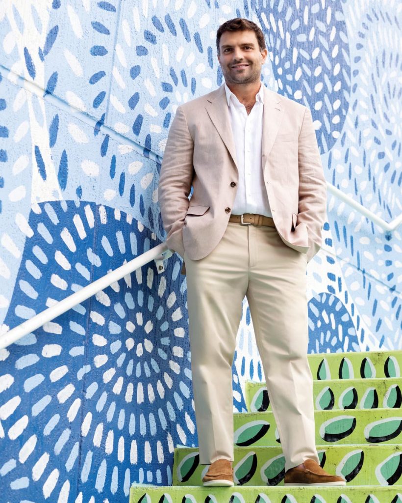 Pablo Barreiro. Photo by Steven Martine on location at Arlo Wynwood