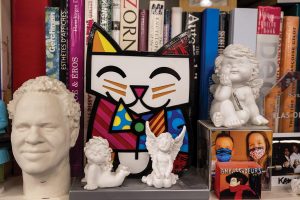 Inside Britto's studio. Photo by Steven Martine