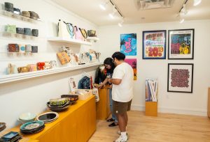 Peruse the pop-up Museum of Graffiti gift shop.