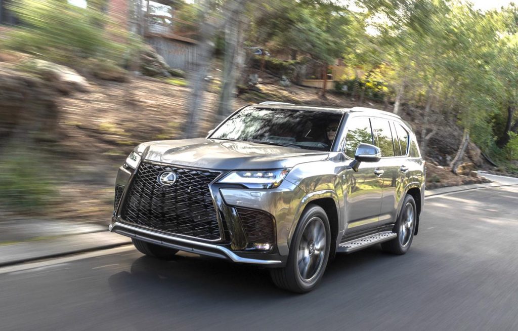 The LX 700h cranks out 457 horsepower and 583 pound-feet of torque. Photo courtesy of Lexus