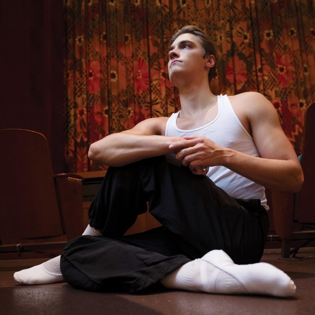 Originally from Canton, Ohio, Cameron Catazaro is now a principal soloist with MCB. Photo by Steven Martine