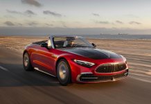 Best of 2025: Mercedes-Maybach SL 680 The Mercedes-Maybach SL 680 boasts an all-electric powertrain. Photo courtesy of Mercedes-Benz