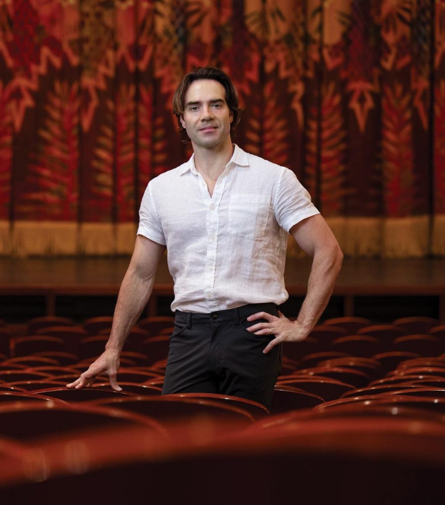 The ballet’s new artistic director, Gonzalo Garcia. Photo by Steven Martine