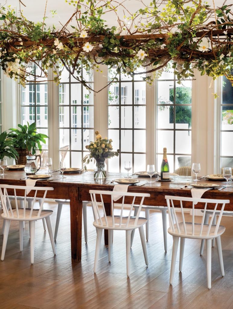 The couple often entertain at their home with pastries from Maman and homemade dishes like avocado toast and yogurt parfaits. Photo by Jerry Rabinowitz