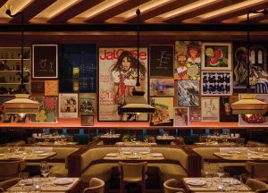 Le Specialità is known for its art-covered walls. Photo by Jason Varney