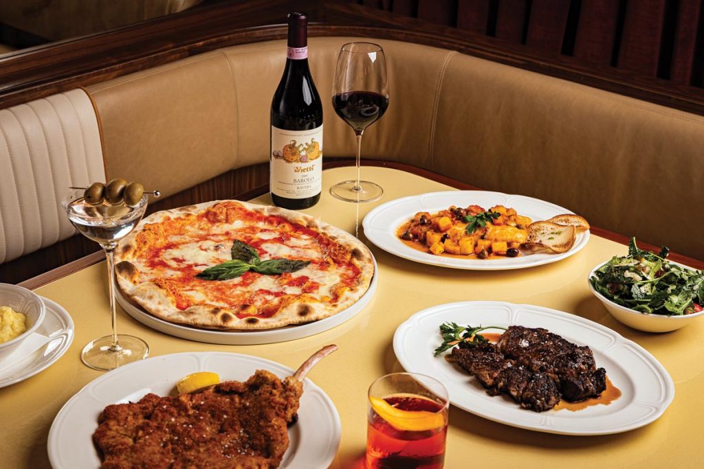 Located in the Design District, Le Specialità is known for its thin-crust pizza and Milanese specialties. Photo courtesy of Le Specialitá/World Redeye