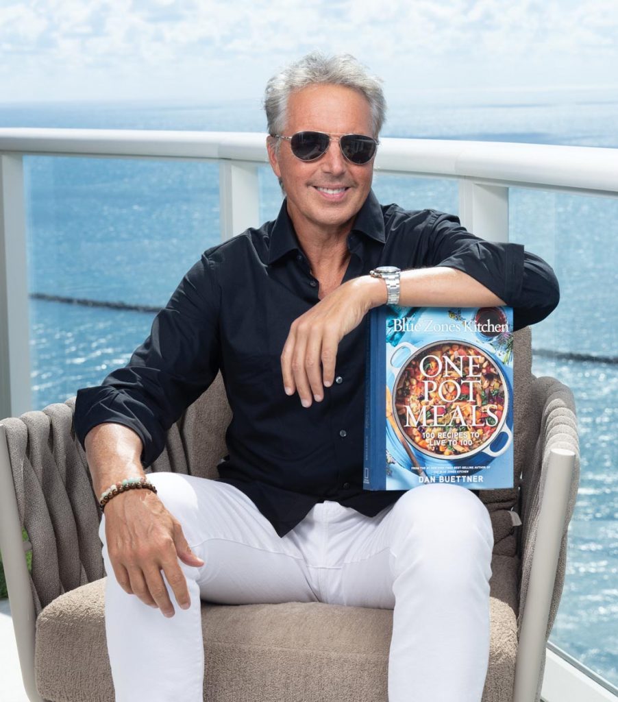 Dan Buettner has written three Blue Zones Kitchen cookbooks, including One Pot Meals, which was released last September. Photo by Romain Maurice