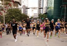 Six Miami Run Clubs to Keep Up With Photo courtesy of Baptist Health Brickell Run Club