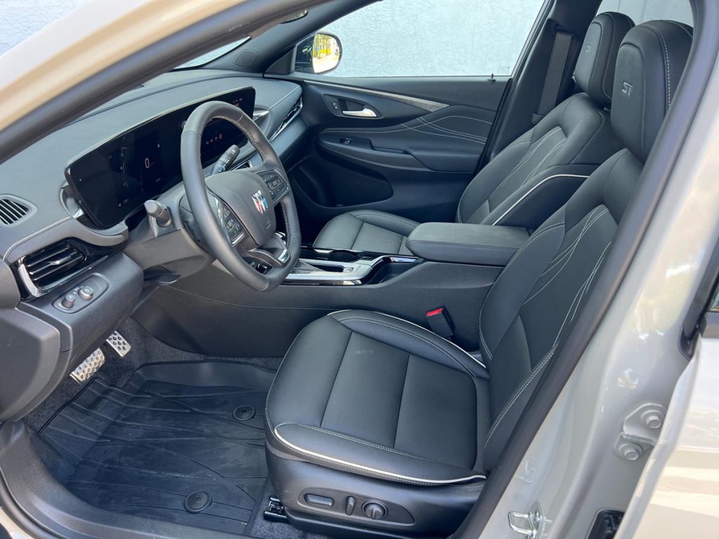 The drivers seat in the 2026 Buick Envista Sport Touring. Photo by Howard Walker