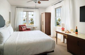 Rooms with waterfront views. Photo courtesy of Fenway Hotel
