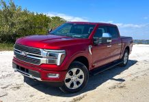 Working Luxury: 2026 Ford F-150 Platinum Hybrid The 2026 Ford F-150 Platinum Hybrid. Photo by Howard Walker