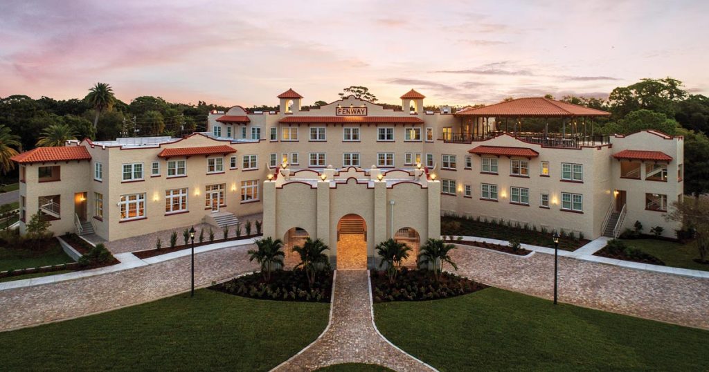 The Fenway Hotel in Dunedin. Photo courtesy of Fenway Hotel