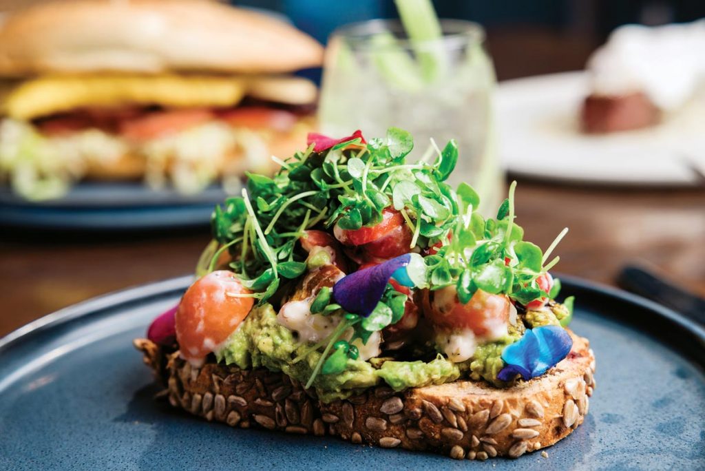 The HEW Parlor & Chophouse is the site of a jazz brunch on Sundays. Photo by Pezz Photo, Courtesy of Fenway Hotel