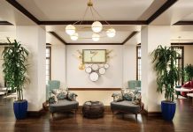 The Fenway Hotel is Composed Luxury on the Coast The lobby stage. Photo courtesy of Fenway Hotel