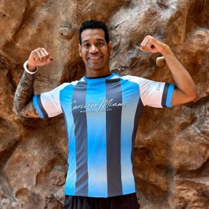 A limited-edition Carillon soccer jersey is available