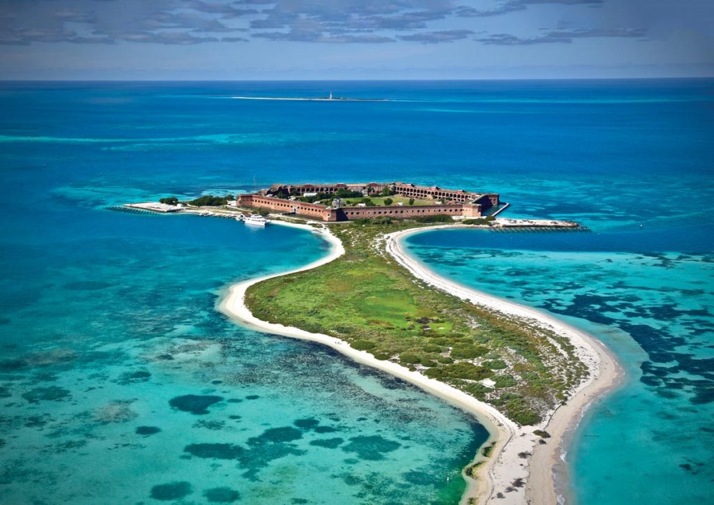 Camp at Dry Tortugas National Park. Photo courtesy of iStock