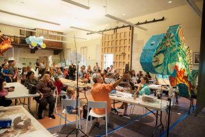 A packed Studio Vizcaya workshop. Photo courtesy of Vizcaya Museum and Gardens