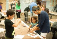 Create Community Art During Studio Vizcaya Community members taking part in a Studio Vizcaya workshop. Photo courtesy of Vizcaya Museum and Gardens