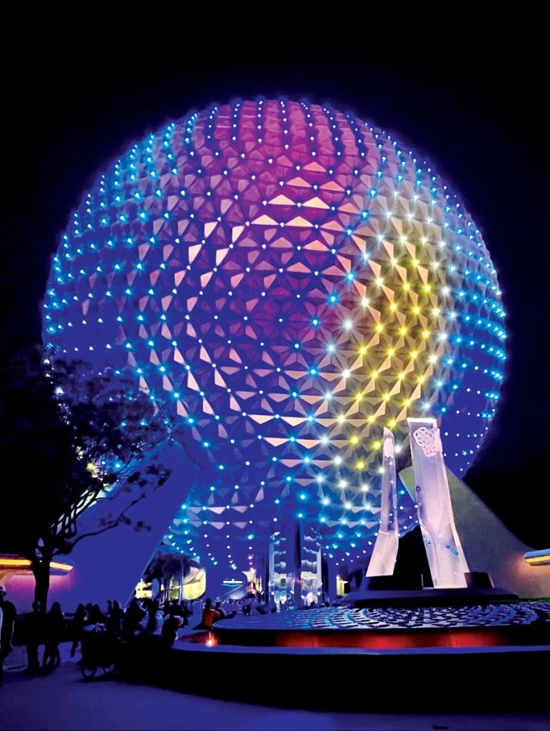 Eat around the world at Epcot. Photo courtesy of iStock