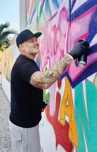 Enjoy a graffiti tour with Quake. Photo courtesy of Airbnb