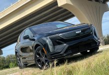 Charged Up: 2026 Cadillac Optiq-V The 2026 Cadillac Optiq-V. Photo by Howard Walker