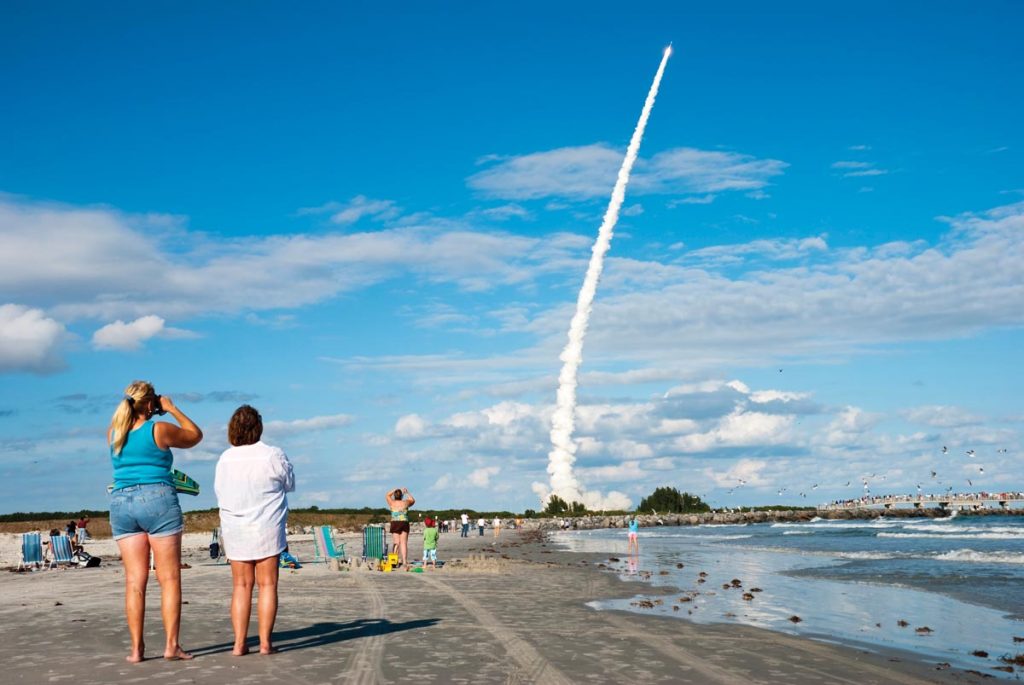 Watch a rocket launch from the Space Coast. Photo courtesy of iStock