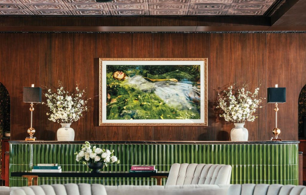 A picture-perfect check-in area. Photo courtesy of The Global Ambassador