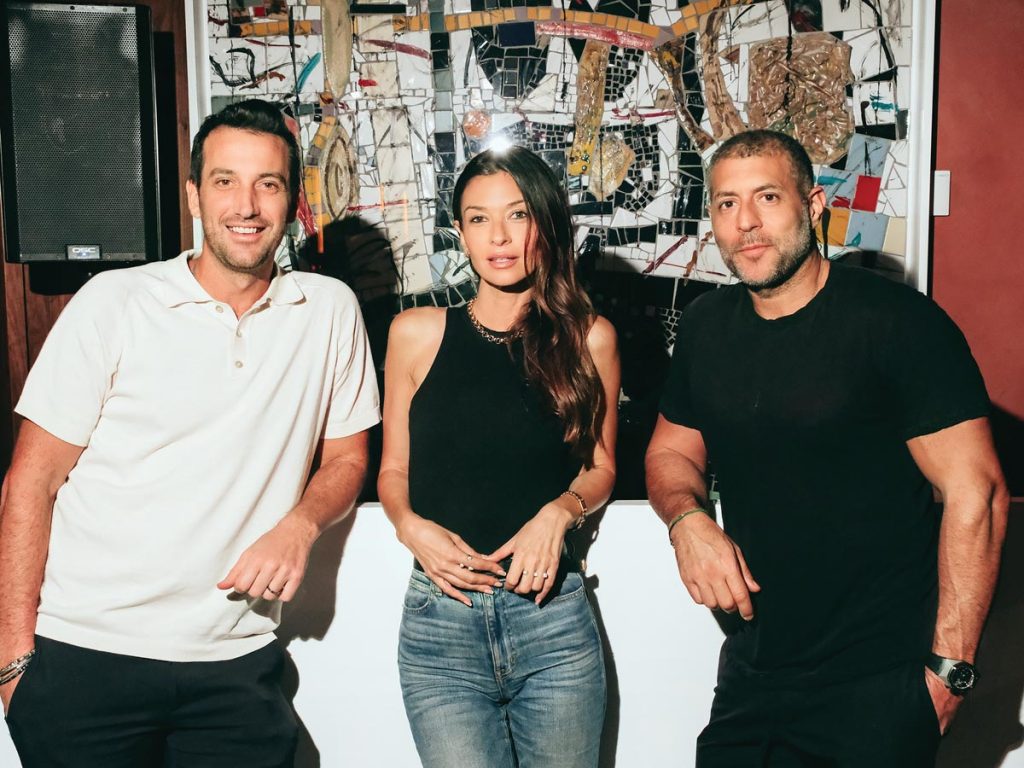 Dorsia founder and CEO Marc Lotenberg works with co-founders Joshua Stern and Gabriella Shteiman to connect members with hard-to-get reservations. Photo by BFA