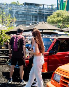 Explore a car showcase in partnership with Downtown Fort Lauderdale. Photo courtesy of Smorgasburg South Florida