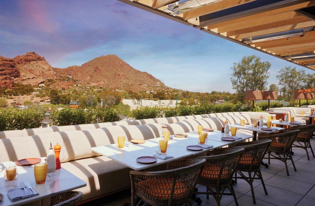 Look forward to the rooftop view at Théa. Photo courtesy of The Global Ambassador