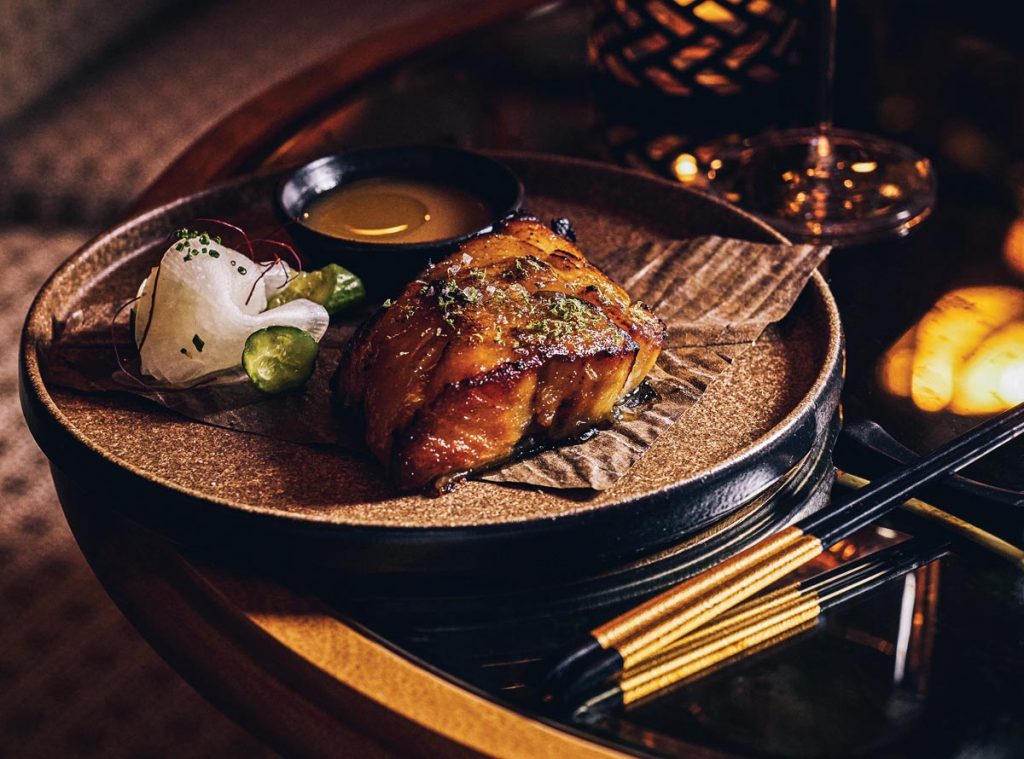 Miso black cod at Mimi Kakushi. Photo courtesy of Delano Miami Beach