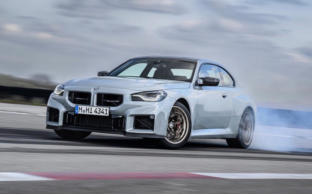 The BMW M2 CS comes with an eight-speed automatic. Photo courtesy of BMW