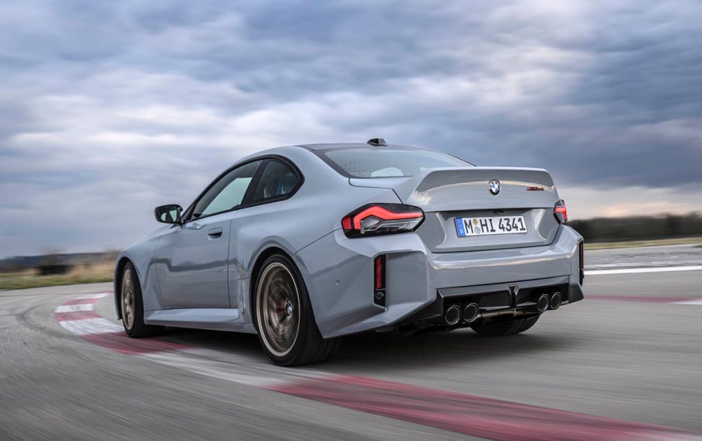 The BMW M2 CS hits 60 in 3.3 seconds. Photo courtesy of BMW